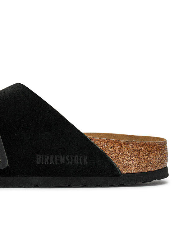 Birkenstock Birkenstock Klapki Kyoto Lenb 1022566 Czarny