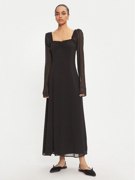 ROTATE ROTATE Coctailkleid Savy 113104100 Schwarz Regular Fit