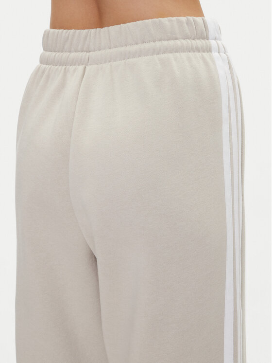 adidas adidas Teplákové kalhoty Essentials 3-Stripes JW9215 Béžová Regular Fit