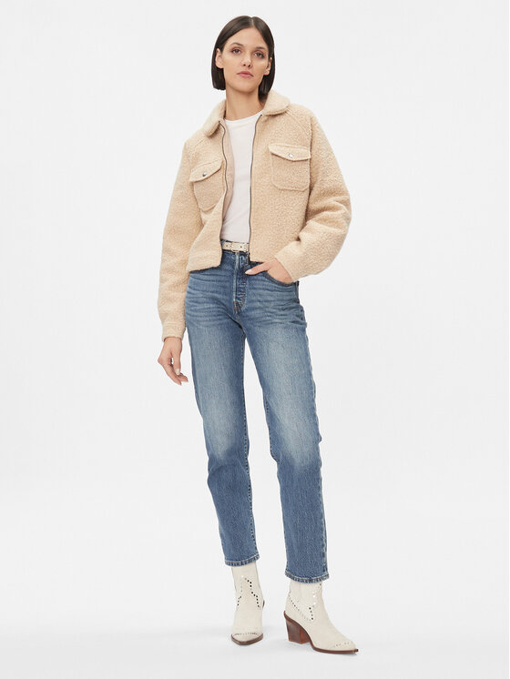 JDY JDY Pārejas jaka 15309467 Bēšs Regular Fit