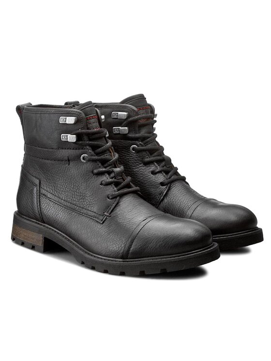 Tommy Hilfiger Tommy Hilfiger Μπότες Curtis 13A FM56821742 Μαύρο
