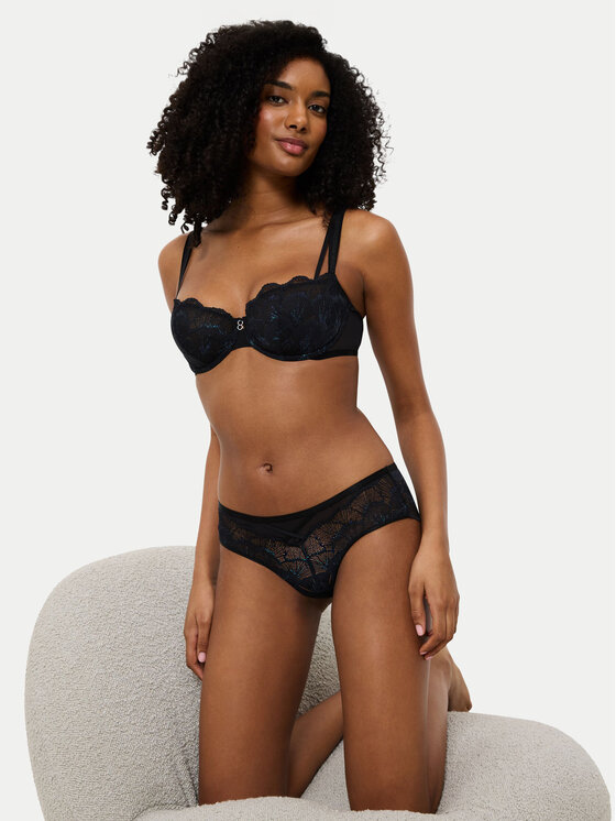 Triumph Triumph Klasikinės kelnaitės Palina Moonlight Kiss 10225626 Juoda