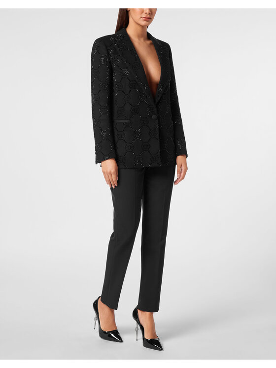 PHILIPP PLEIN PHILIPP PLEIN Sako 20127 Černá Loose Fit