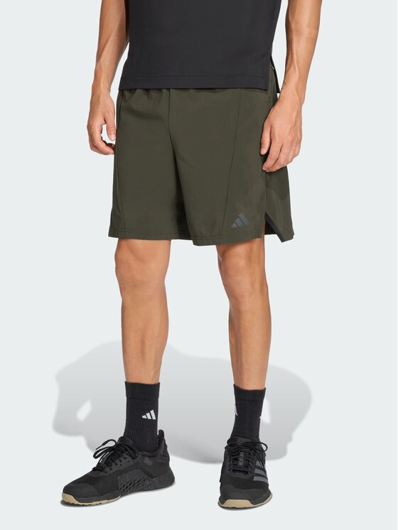 adidas adidas Szorty sportowe 127283 Zielony Regular Fit