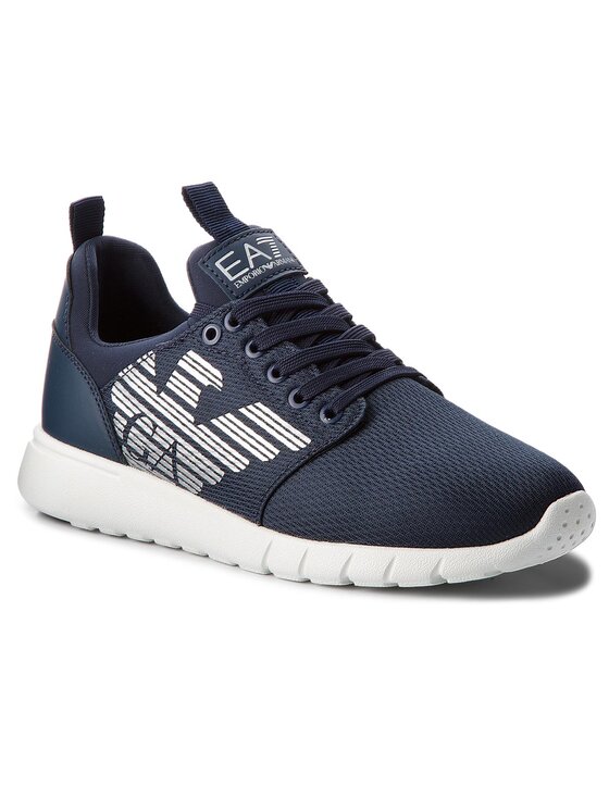 EA7 Emporio Armani EA7 Emporio Armani Sneakersy X8X007 XCC02 00285 Granatowy