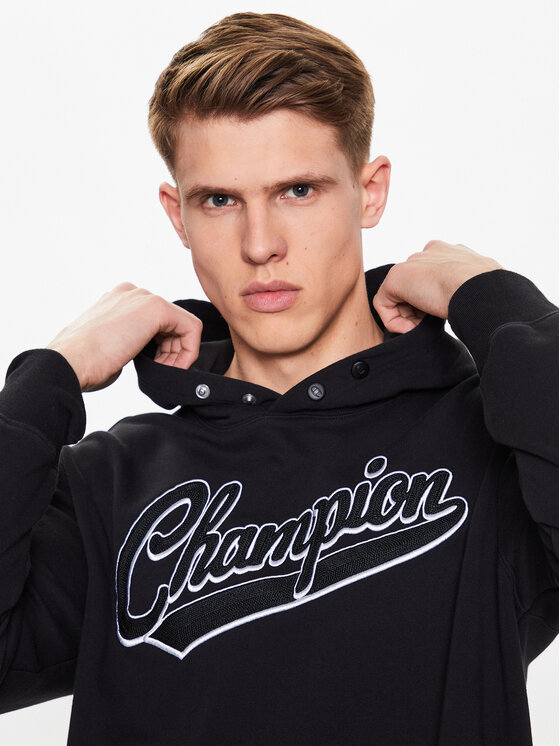 Champion Champion Bluza 218523 Czarny Regular Fit