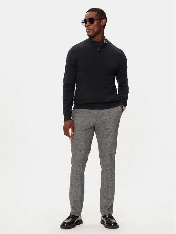 BOSS Boss Pulover Emarlo 50530314 Črna Regular Fit