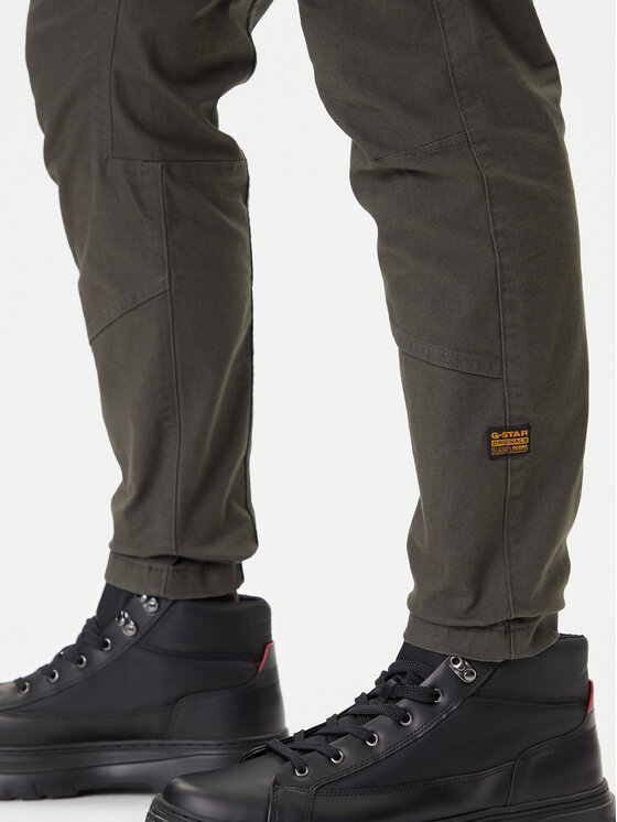 G-Star Raw G-Star Raw Hlače Zip Pocket 3D D24307-E172 Zelena Skinny Fit