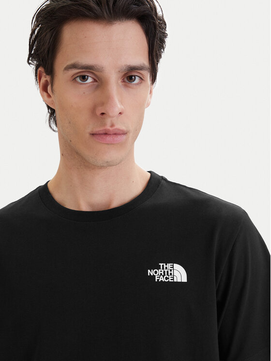 The North Face The North Face Marškinėliai Vertical NF0A8GV1 Juoda Regular Fit