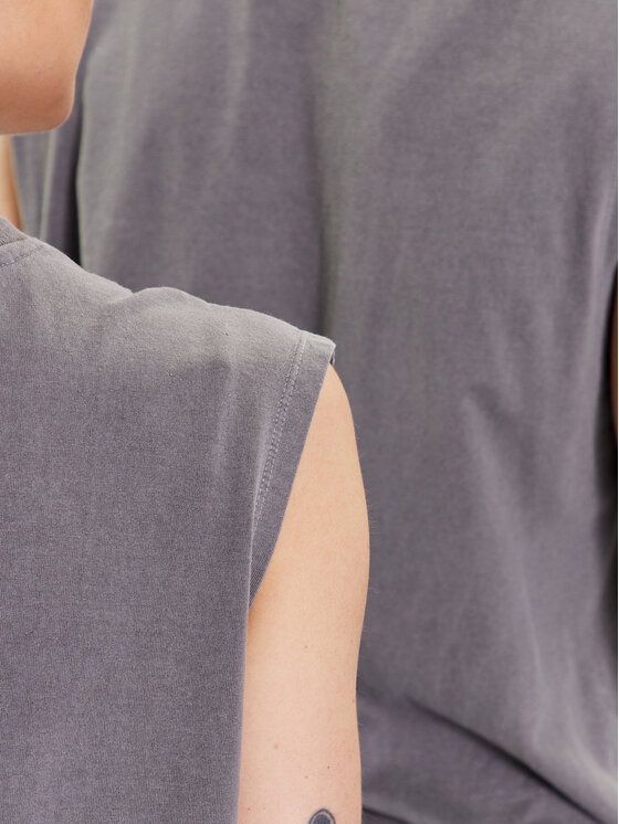 iets frans… iets frans… T-shirt IF TONAL LOGO TANK 76555952 Siva Oversize