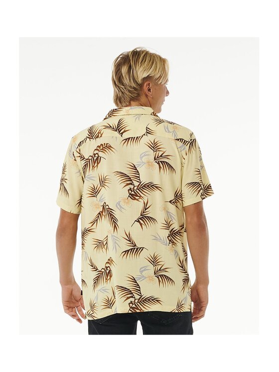 Rip Curl Rip Curl Koszula Surf Revival Floral S/S Shirt Żółty Regular Fit