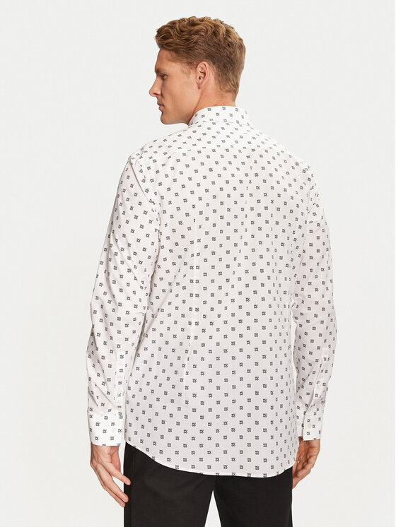 HUGO Hugo Cămașă Kenno 50527863 Alb Regular Fit