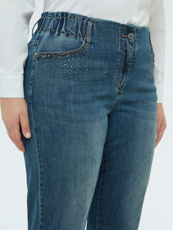 Fiorella Rubino Fiorella Rubino Jeansy P497T005252N024 Niebieski Regular Fit