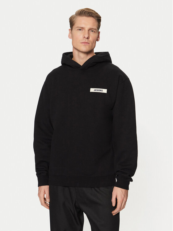 JACQUEMUS JACQUEMUS Μπλούζα 24E245JS247 Μαύρο Regular Fit