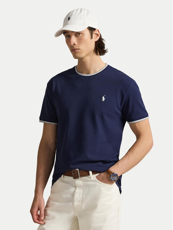 Polo Ralph Lauren Tricou 710963492001 Bleumarin Regular Fit