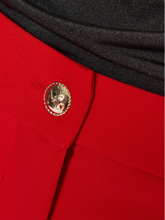 Maryley Maryley Stoffhose 24IB52Z/M19/43MA Rot Regular Fit