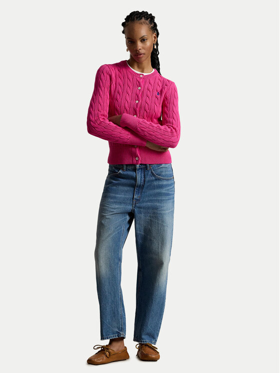 Polo Ralph Lauren Polo Ralph Lauren Cardigan 211971868509 Rosa Slim Fit