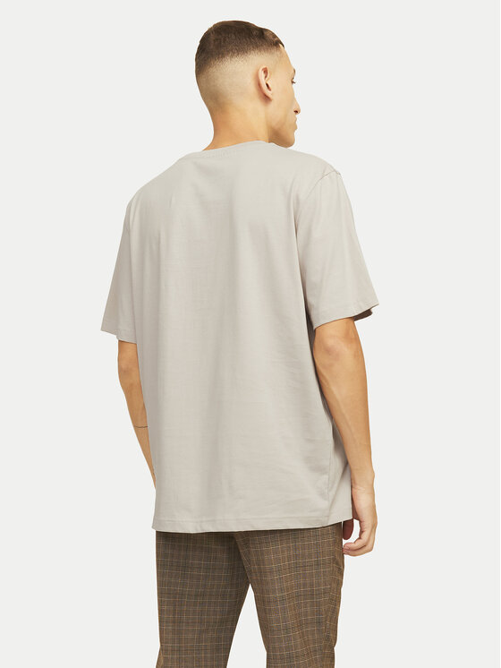 Jack & Jones Jack & Jones T-Shirt Archie 12217167 Beżowy Regular Fit
