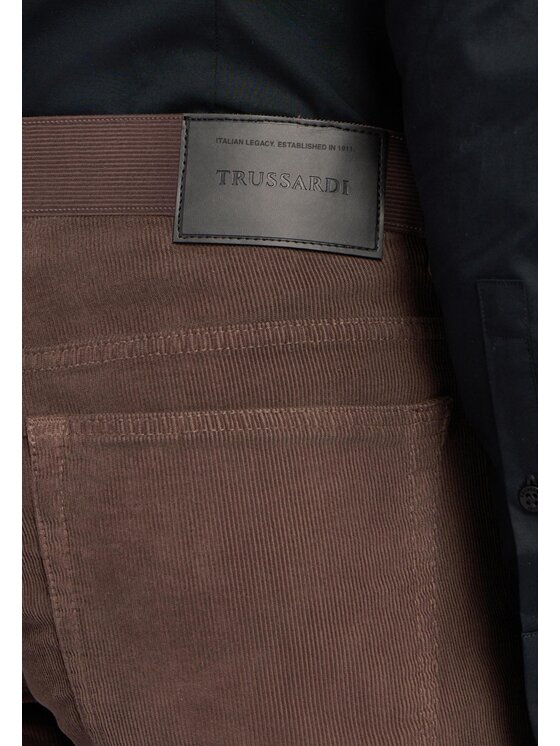Trussardi Trussardi Pantalone da abito P701H004768N023 Marrone Regular Fit