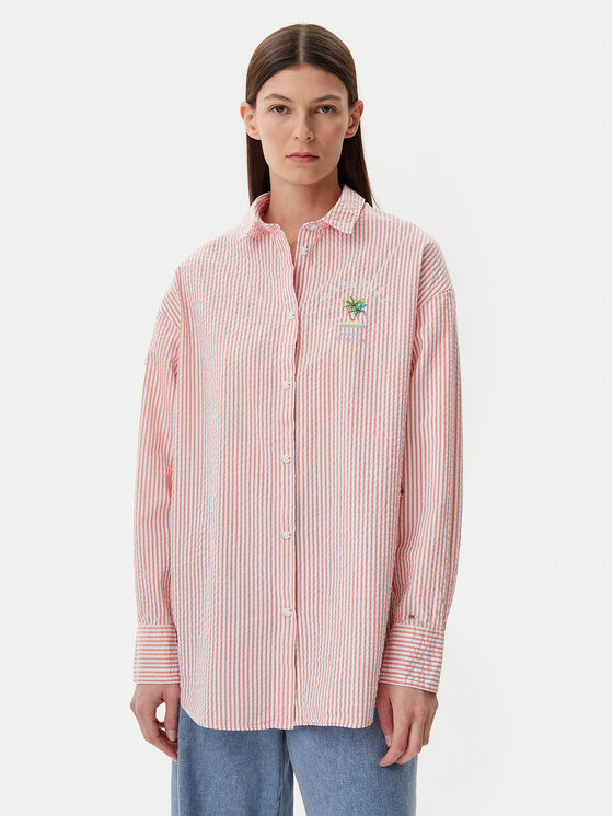 Napapijri Napapijri Srajca G-Fete NP0A4IFM Roza Loose Fit