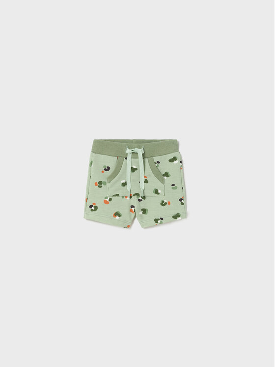Mayoral Mayoral Pantaloni scurți sport 1260 Verde Regular Fit