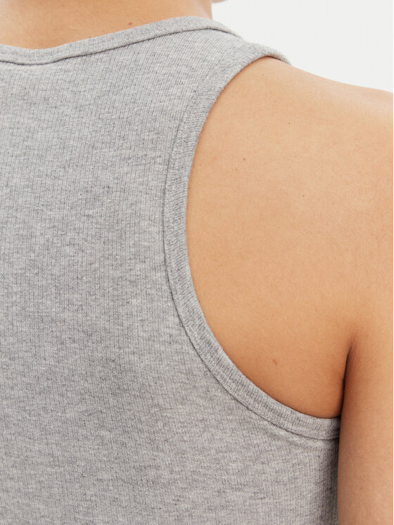 adidas adidas Top Essentials IY9649 Gri Slim Fit