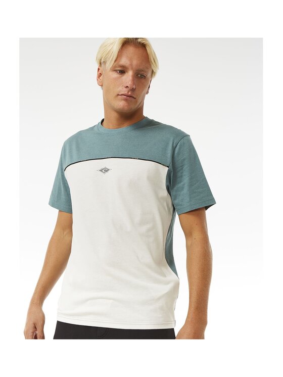 Rip Curl Rip Curl T-Shirt Vaporcool Medina Seacell Tee Niebieski Loose Fit
