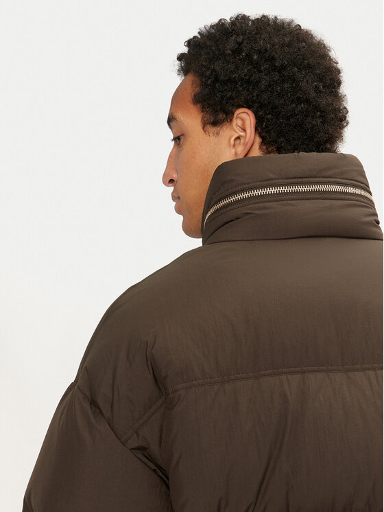 AMI PARIS AMI PARIS Zimné bundy HJK403.PA0009 Hnedá Regular Fit