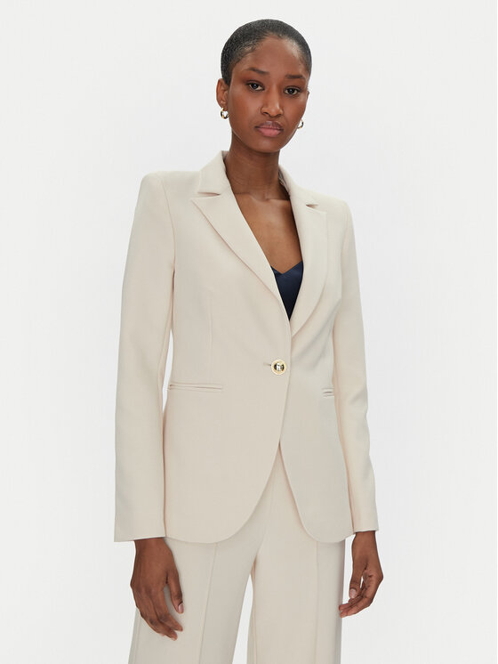 Rinascimento Rinascimento Giacca da abito CFC0122739003 Beige Regular Fit