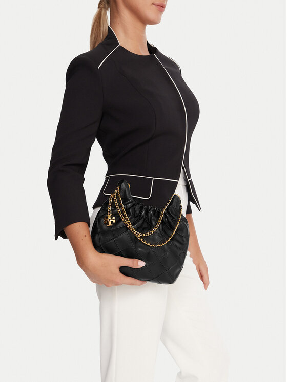 Tory Burch Torebka Mini Fleming 162451 Czarny