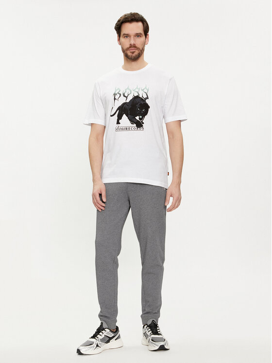 BOSS Boss Долнище анцуг Sestart 50509303 Сив Regular Fit