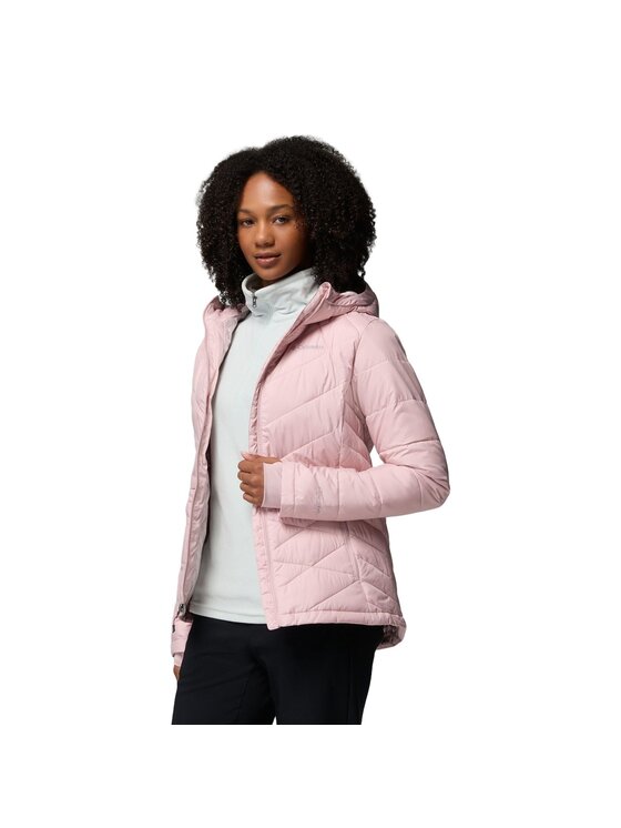 Columbia Columbia Kurtka zimowa Heavenly Hooded Jacket 1738151620 Różowy Regular Fit
