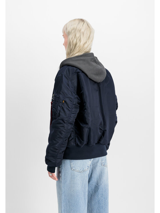 Alpha Industries Alpha Industries Kurtka bomber MA-1 Heritage Bomber Jacket Błękitny Core Fit