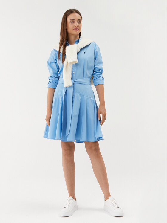 Robe bleu ralph lauren hot sale