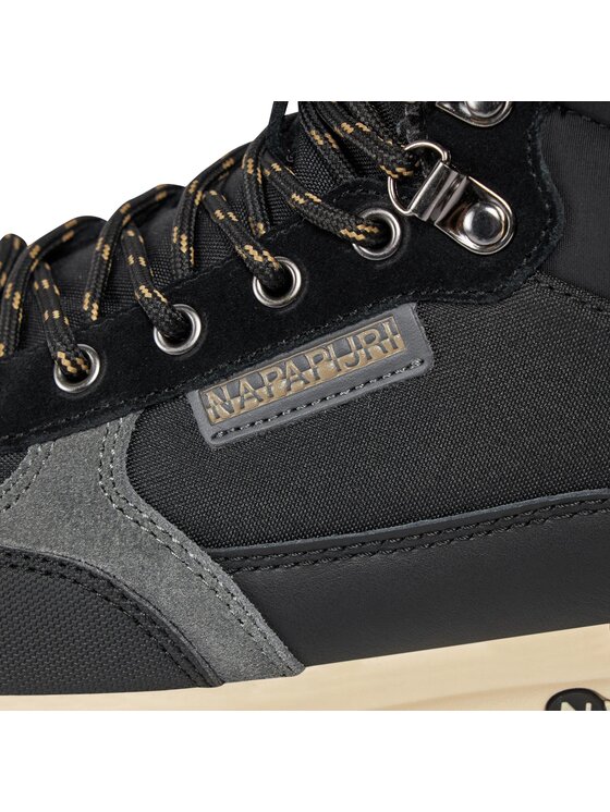 Napapijri Napapijri Schnürstiefeletten Slate10 NP0A4HVG Schwarz
