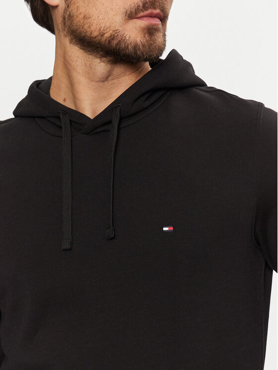Tommy Hilfiger Tommy Hilfiger Bluză Essential MW0MW37235 Negru Regular Fit