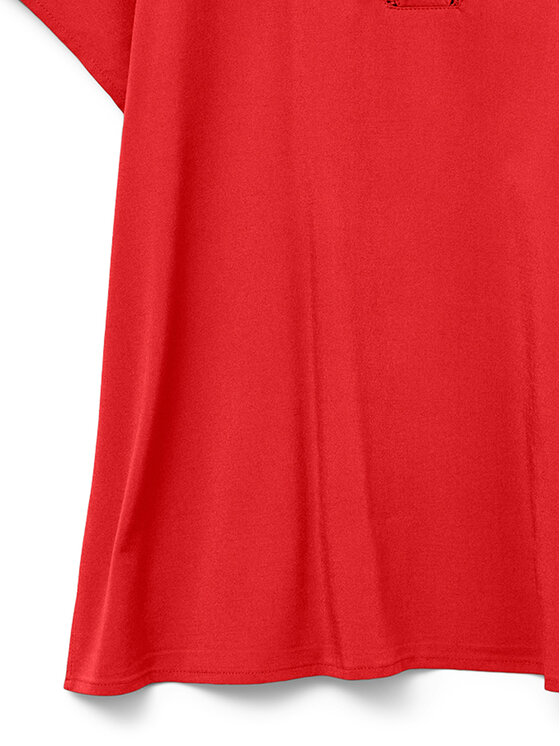 Vero Moda Vero Moda Majica Bella 10327551 Crvena Regular Fit