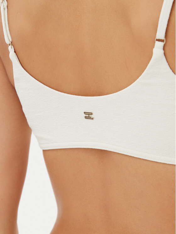 Tommy Hilfiger Tommy Hilfiger Bikini pezzo sopra UW0UW05815 Écru