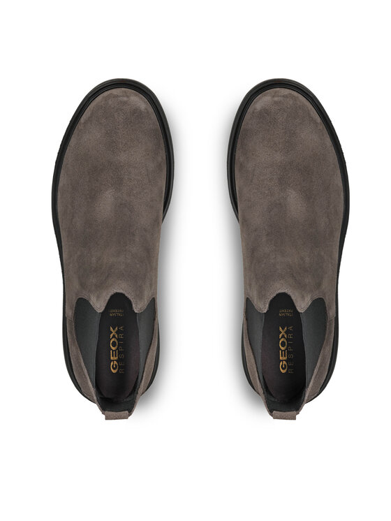 Geox Geox Kotníková obuv s elastickým prvkem U Ottavio U16DCC 00022 C6372 Khaki