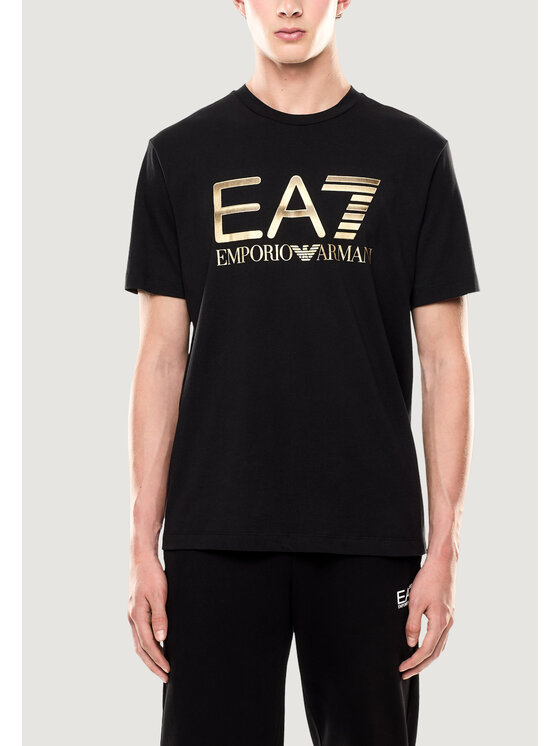 EA7 Emporio Armani EA7 Emporio Armani T-shirt 7M001412 AF22264 Nero Casual Fit