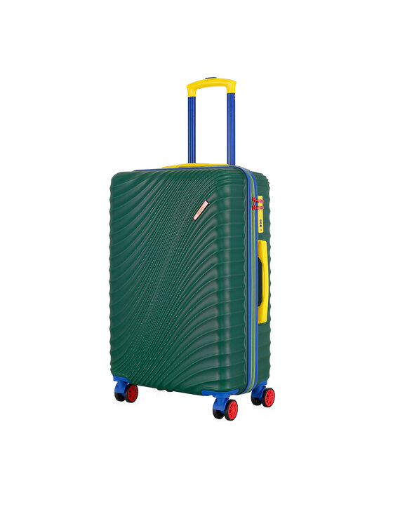 Semi Line Semi Line Μεσαία Βαλίτσα T5936-2 Πράσινο