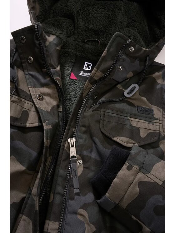 Brandit Brandit Parka 9476 Szary Parka Fit