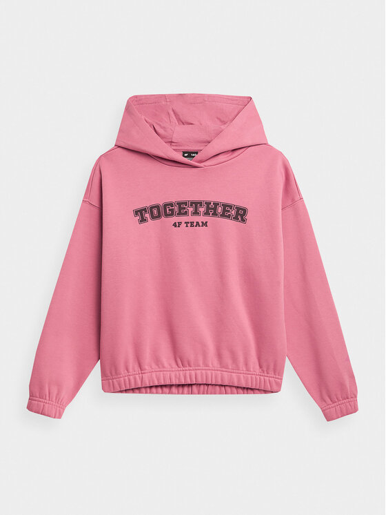 4F 4F Džemperis 4FJAW23TSWSF639 Rožinė Regular Fit