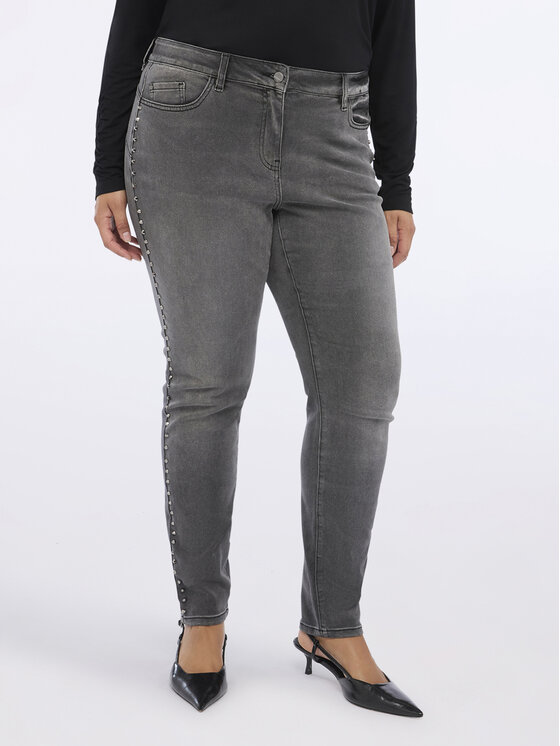 Fiorella Rubino Fiorella Rubino Jeans P401T504933N013 Grigio Skin Fit