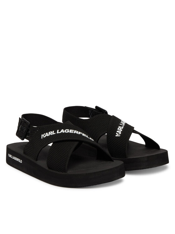 KARL LAGERFELD KARL LAGERFELD Sandály Atlantik KL70526 Černá