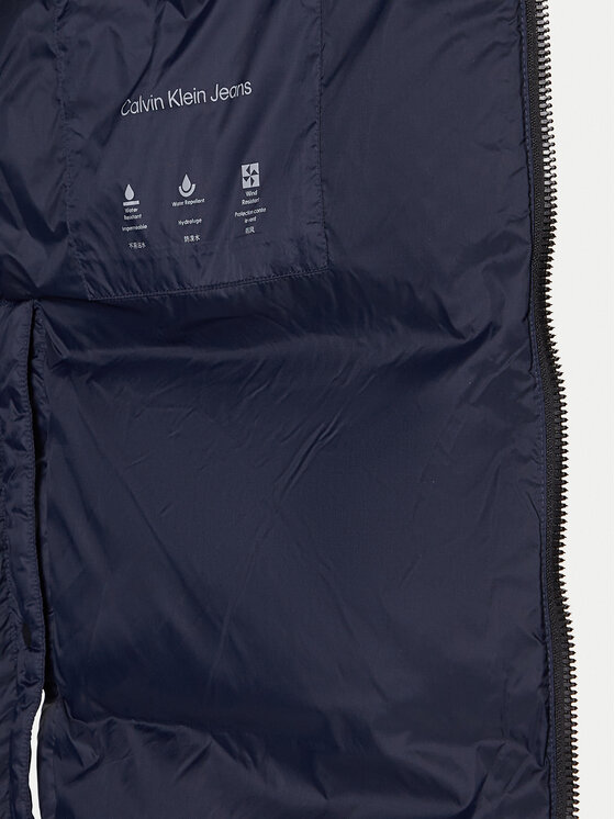 Calvin Klein Jeans Calvin Klein Jeans Žieminis paltas LV04RD518G Tamsiai mėlyna Regular Fit