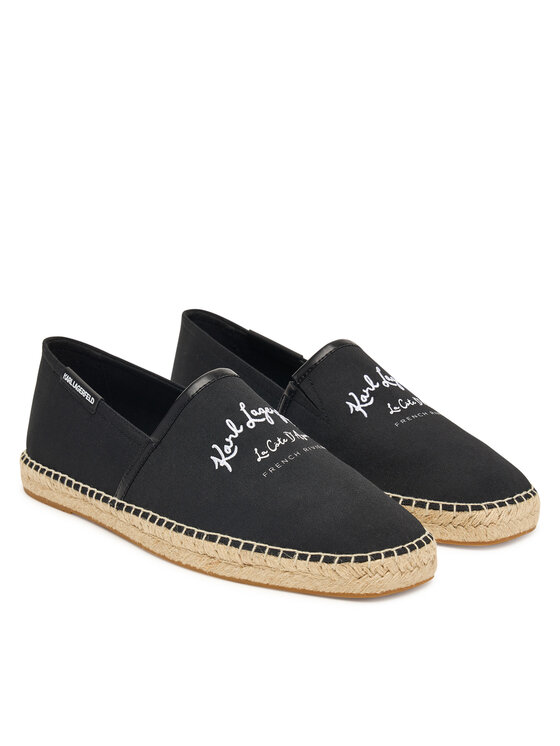 KARL LAGERFELD KARL LAGERFELD Espadrilky KL70126 Čierna