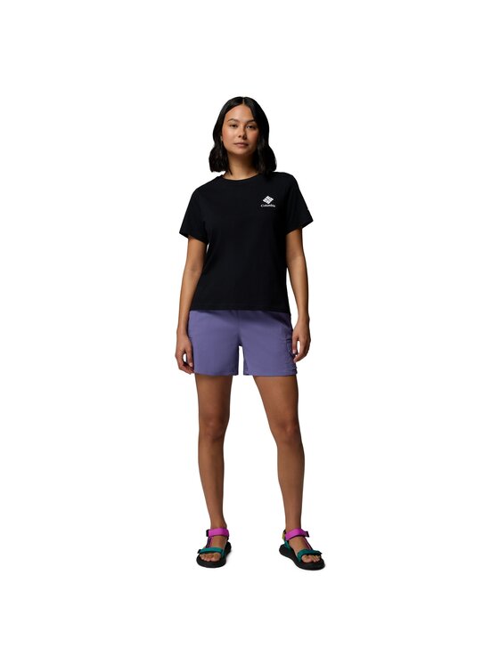 Columbia Columbia T-Shirt 212002 Czarny Regular Fit