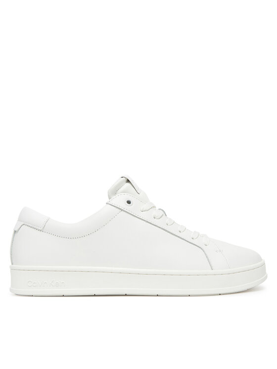 Sneakers Calvin Klein Low Top Lace Up Lth HM0HM01971 Alb
