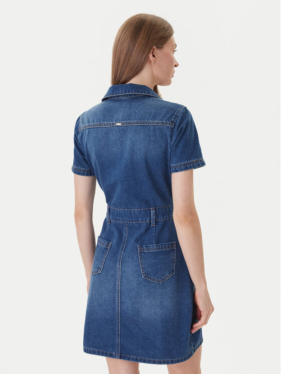 Morgan Morgan Vestito di jeans 241-ROGLA Blu Regular Fit